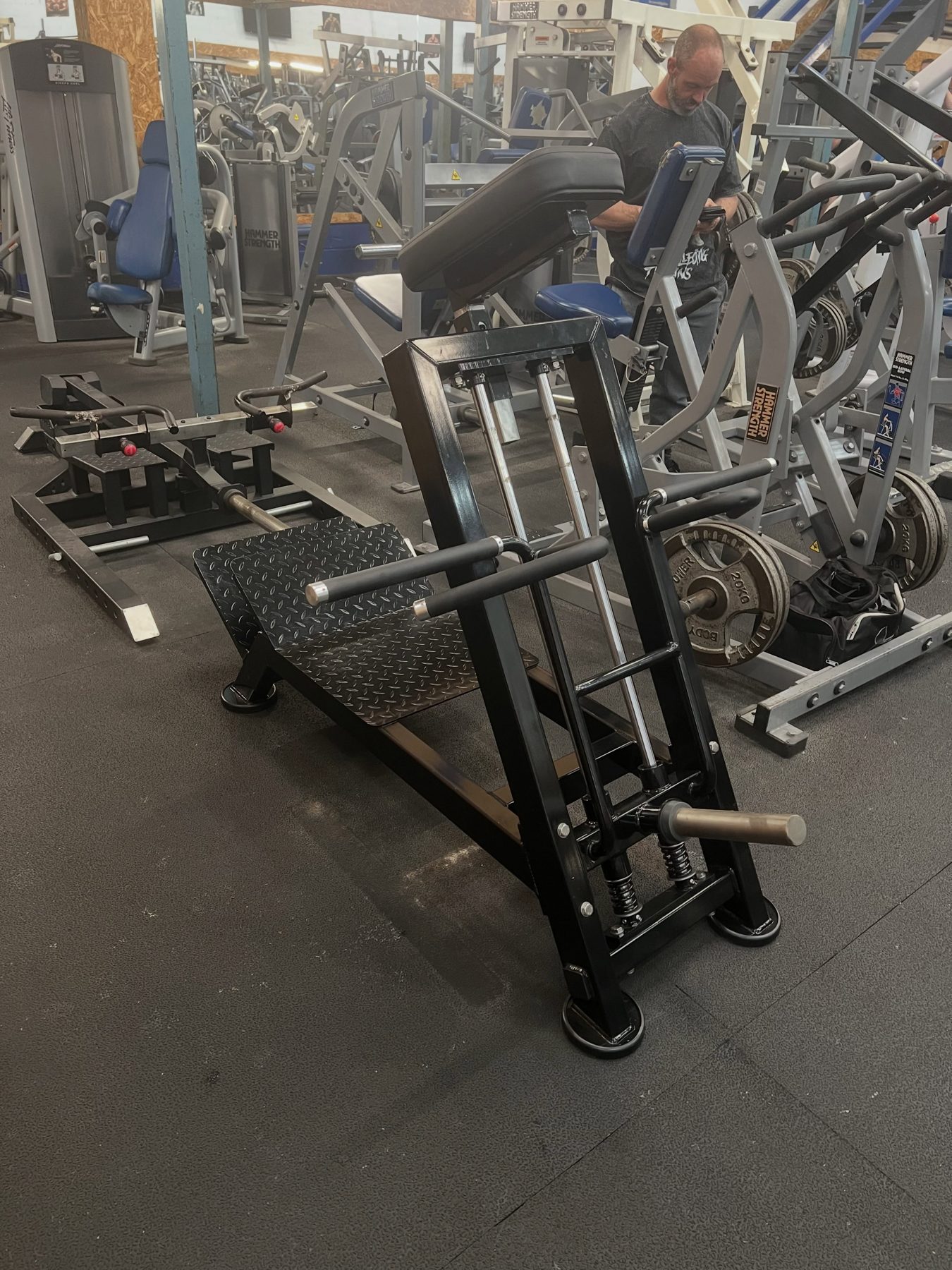 New HD Gym Equipment resistance machines on the gym floor